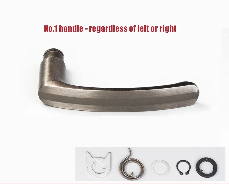 Solid Handle For Anti-theft Door Durable Non Rusting  Thickened Material Household Door Room Bedroom Universal Handle