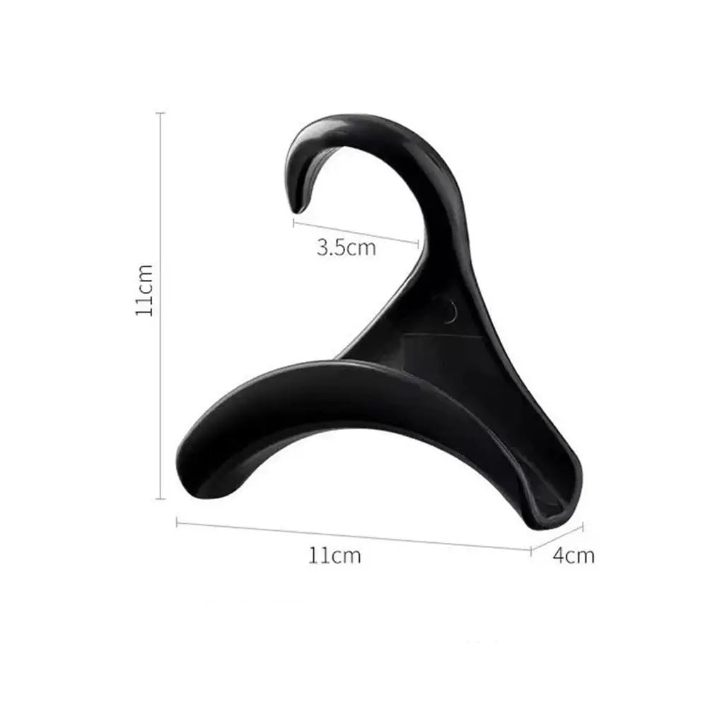Multifunctional Plastic Hanging Storage Rack Closet Rod Anti-Damage Purse Handbag Hanger Hooks Handbag Organizer Wardrobe