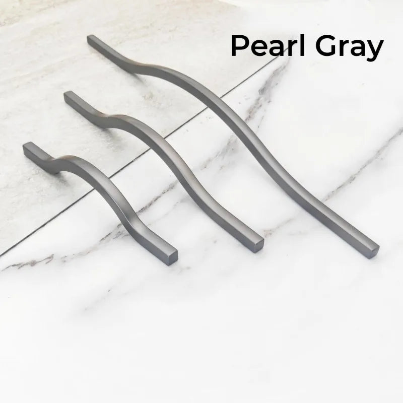 Nordic Handles for Cabinets and Drawers Kitchen Furniture Handles Modern Luxury Gold Wardrobe Drawer Handle Cabinet Door Handle