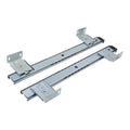 Under Desk Slider Track Keyboard Tray Slides Adjustable Sliding Cabinet Pull Out Keyboard Drawer Rail for Office Home Cabinet