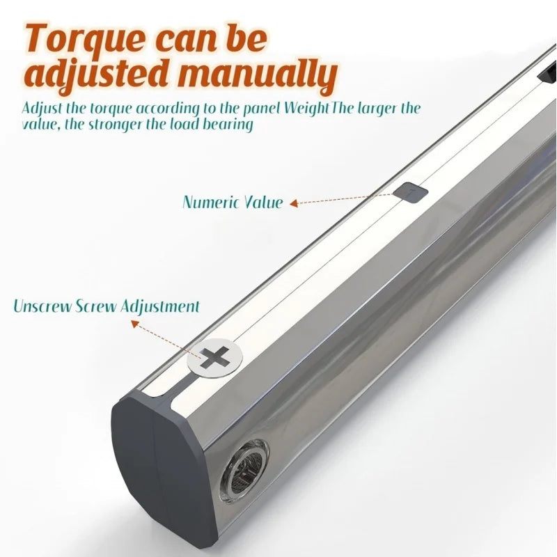 New Heavy Duty Hydraulic Cabinet Hinge Randomly Stop Soft Closing Kitchen Hinges Adjustable Door Support Lift Up Door Hardware