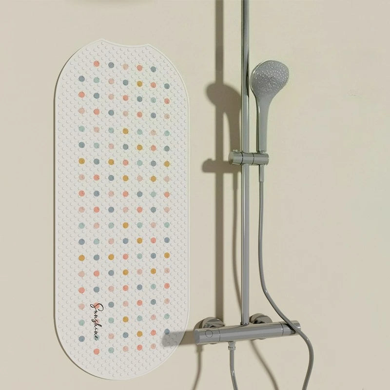 Bathroom Floor Mat Non-slip Mat Shower Room Anti-drop Foot Mat Household Massage Suction Cup Mat Bathroom Carpet