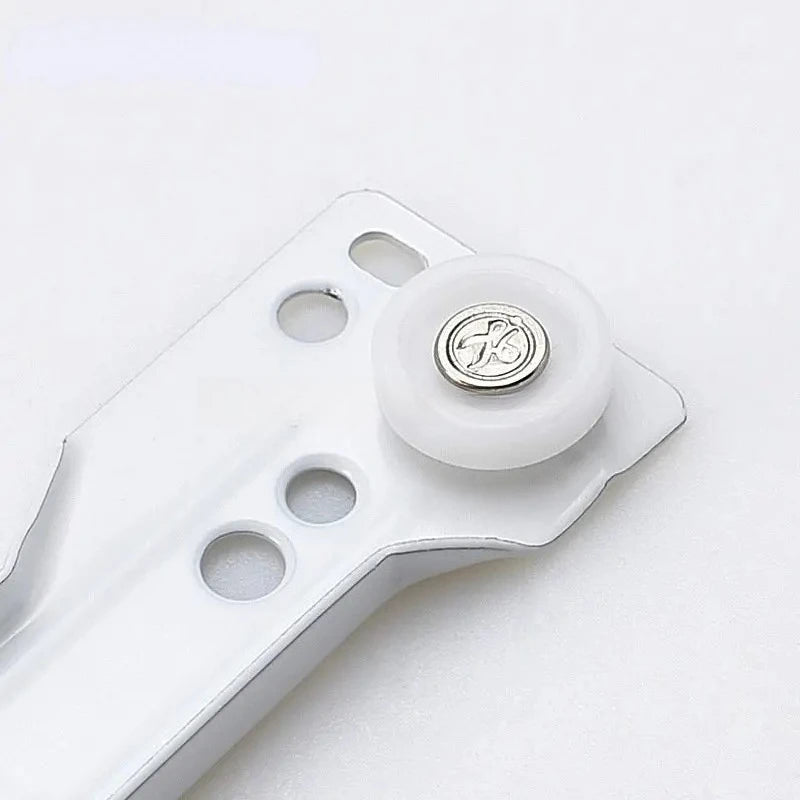 1 Set Heavy-Duty Drawer Track Slides - Dual-Rail Reinforced for Computer/Table/Clothing/Keyboard Drawers (Furniture Hardware)