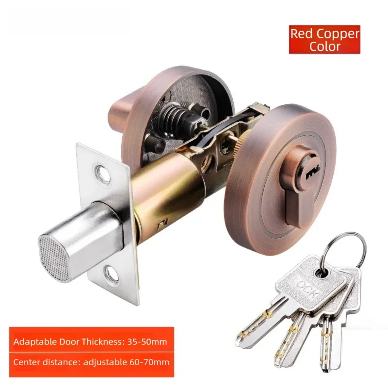 Hidden door lock; concealed lock; wooden door lock; single and double-sided lock; bedroom door lock; hallway lock; auxiliary ind