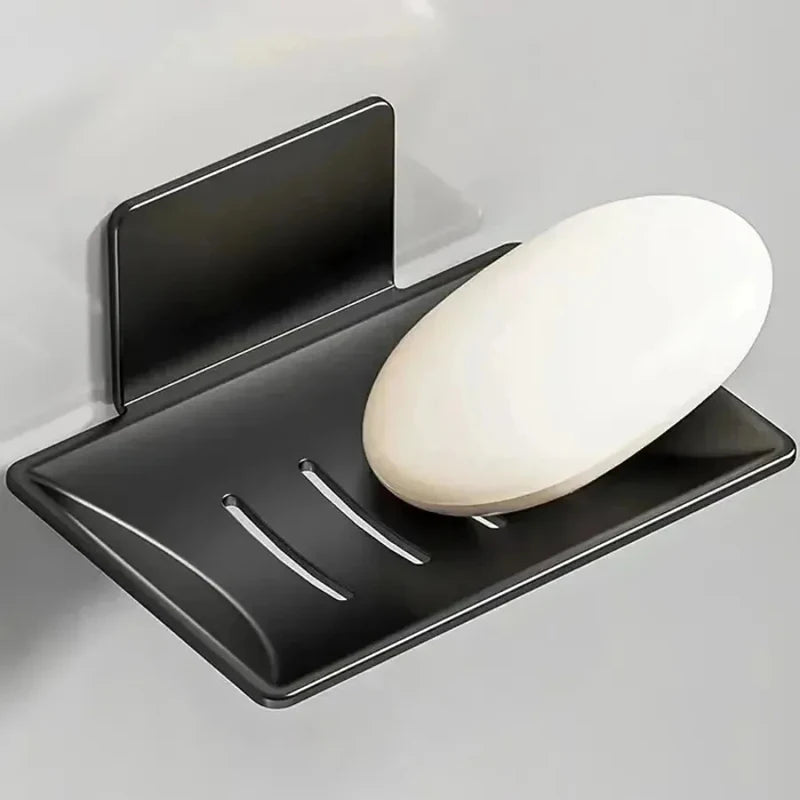 Bathroom Shower Storage Soap Tray Rack Soap Tray Wall Mounted Drainage Soap Tray Box
