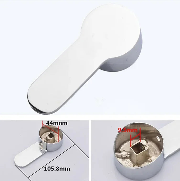 Bathroom Hot and Cold Faucet Basin Faucet Handle Accessories Handle Accessory Kitchen Sink Shower Handle Accessory