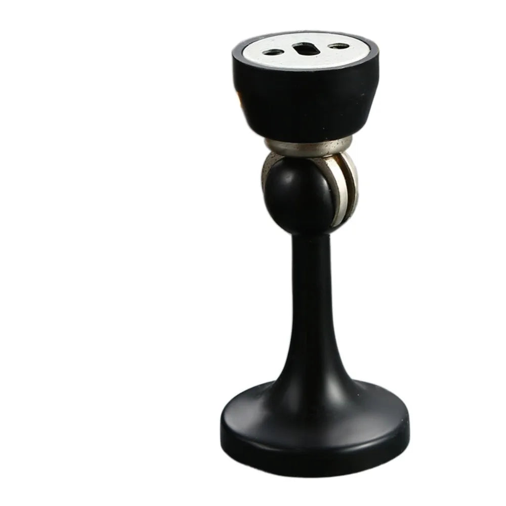 Wall-mounted Type Magnetic Door Stopper Easy Installation Strong Magnetic Door Suction Mute Fixed Door Stop Bumper Wall