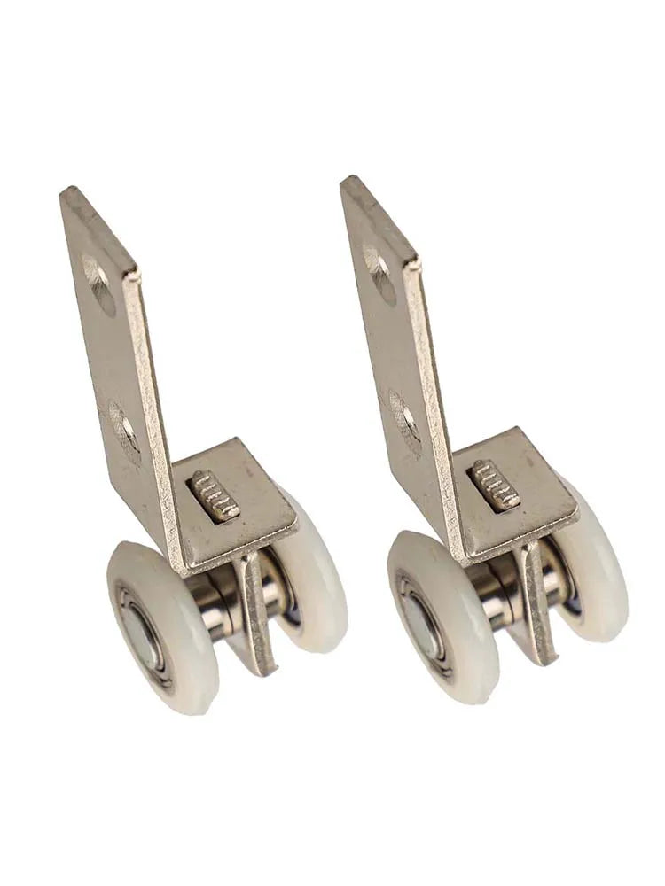 Sliding Door Pulley Hanging Wheel Curtain Track Pulley Block Sliding Door Roller Cabinets Bearing Hanging Wheel Hardware  ﻿