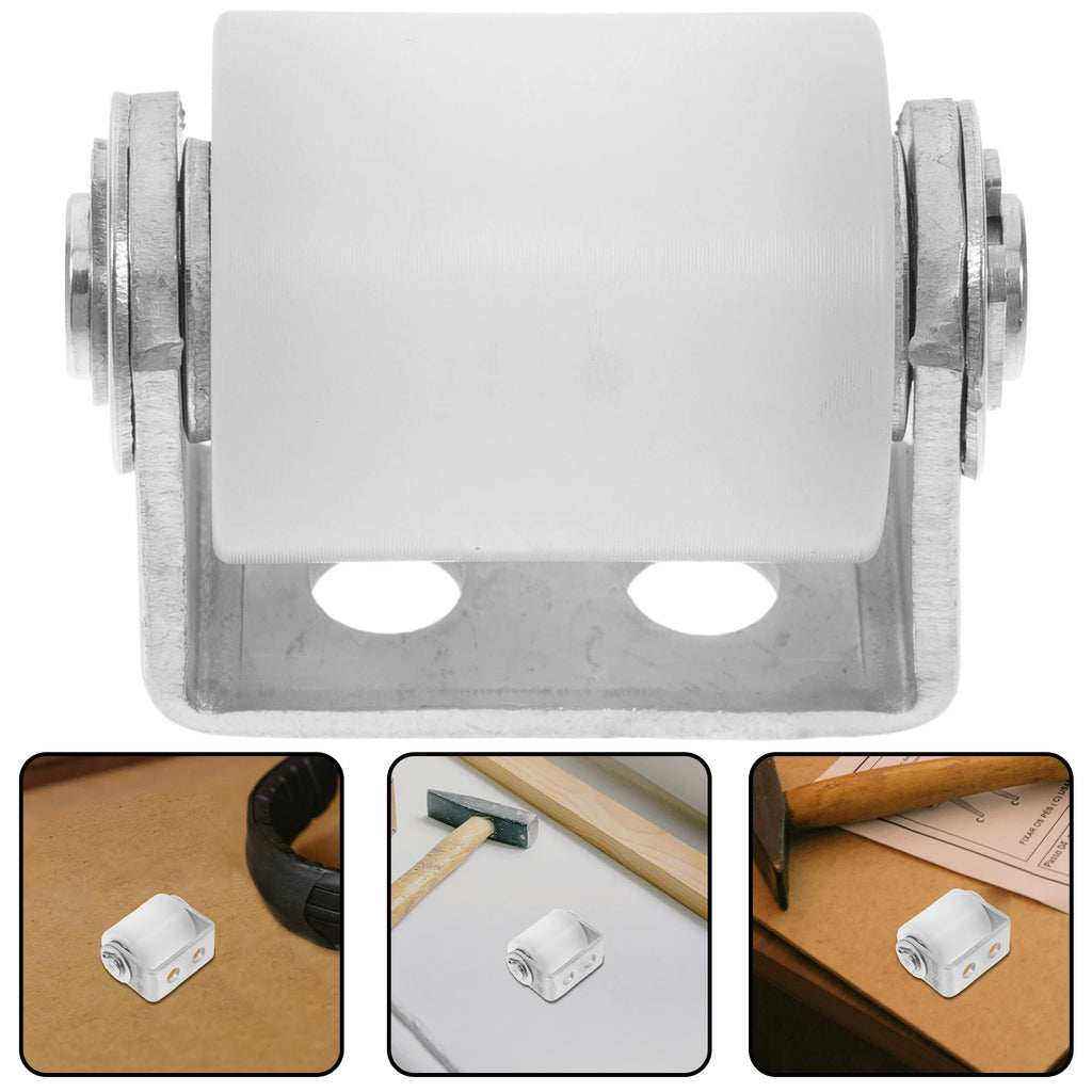 Sliding Gate Roller Stainless Steel Sliding Gate Nylon Guide Wheel Door Bracket Small Roller Pulley Runners Hardware