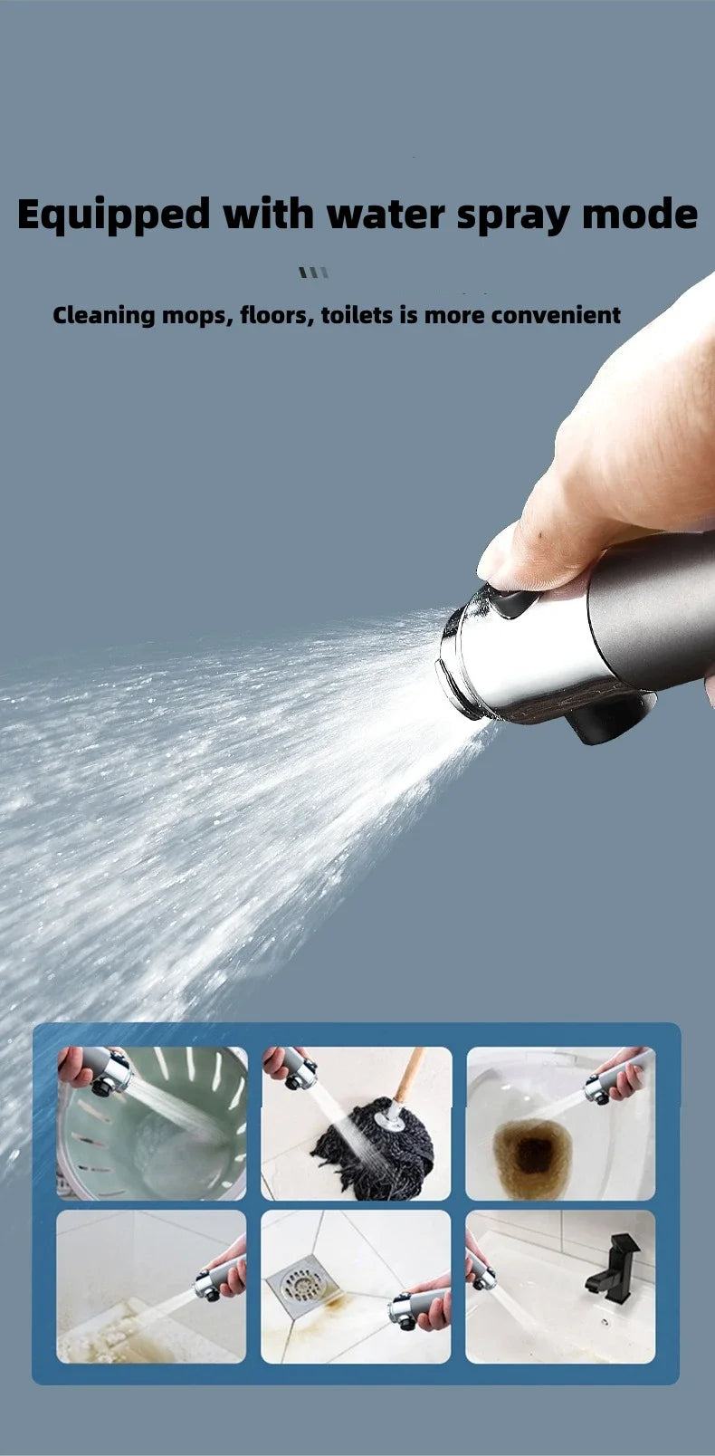 Shower Head High Pressure Head Rainfall High Preassure Water  Saving Bathroom Accessary Pressurized Nozzle Universal Adaptation
