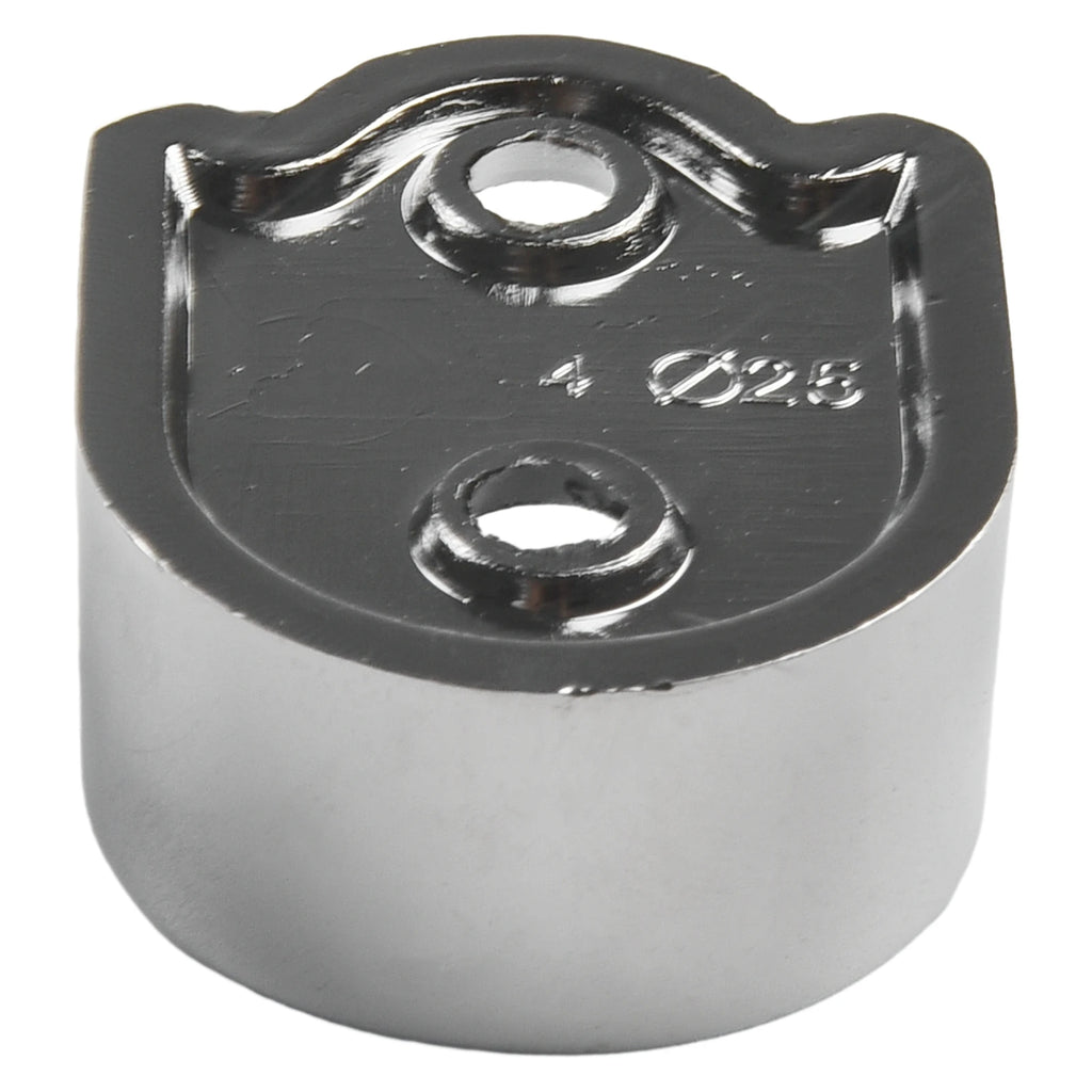 Wardrobe Rail Hanger Rod Socket Support Tube Round End Bracket Holder Heavy Duty U Shaped Rod Socket Home Hardware Accessories