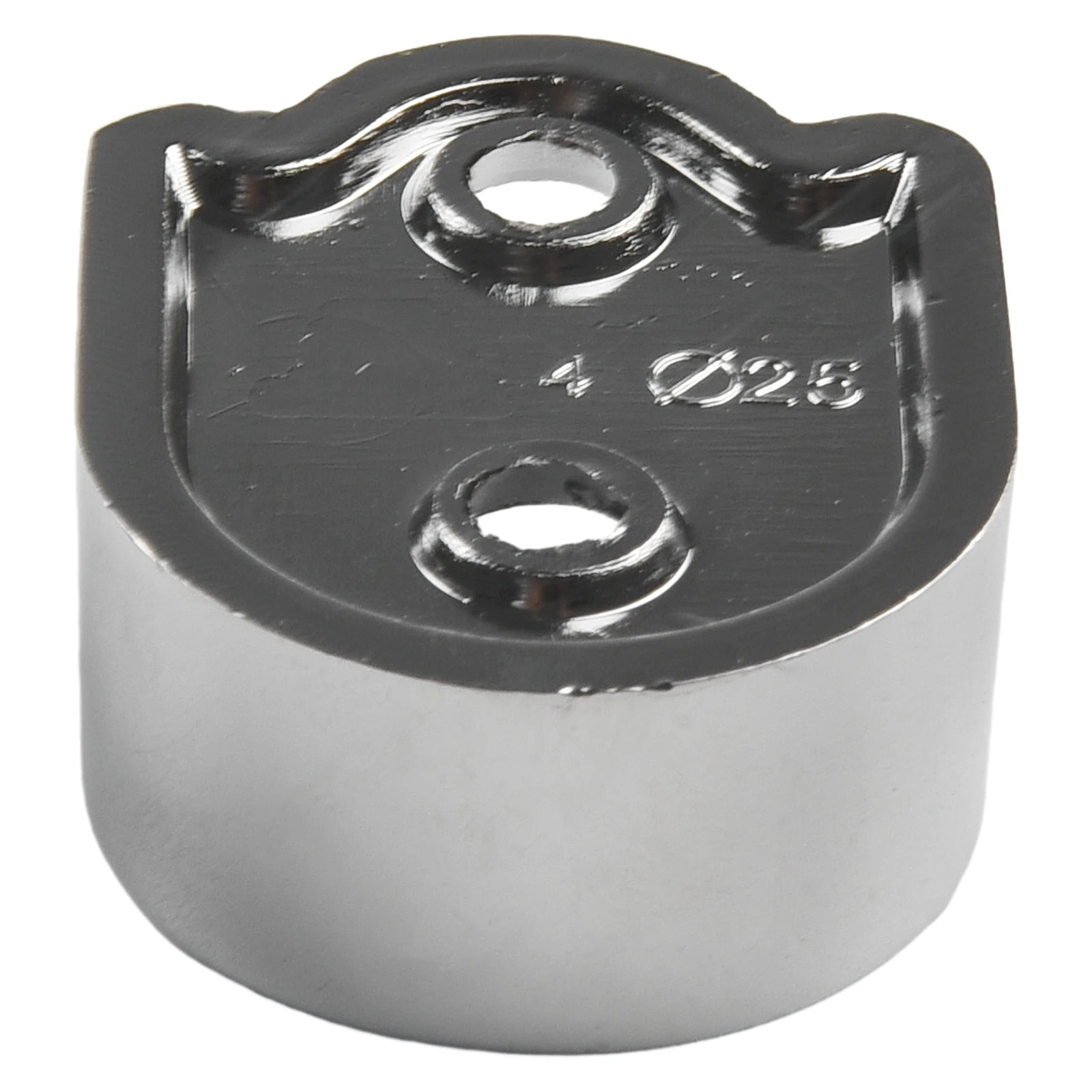 Wardrobe Rail Hanger Rod Socket Support Tube Round End Bracket Holder Heavy Duty U Shaped Rod Socket Home Hardware Accessories