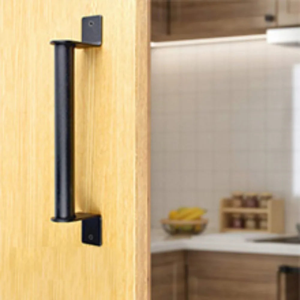 Long Base Barn Door Pull Knob Heavy Duty Modern Design Barn Door Hardware Easy Install Durable Door Pull Handle Closet Door