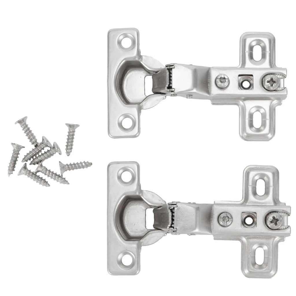 2Pcs/set 25mm Small Furniture Hinge Soft Close Hydraulic Damper For Kitchen Cabinet Cupboard Door Hinges Buffering Hardware