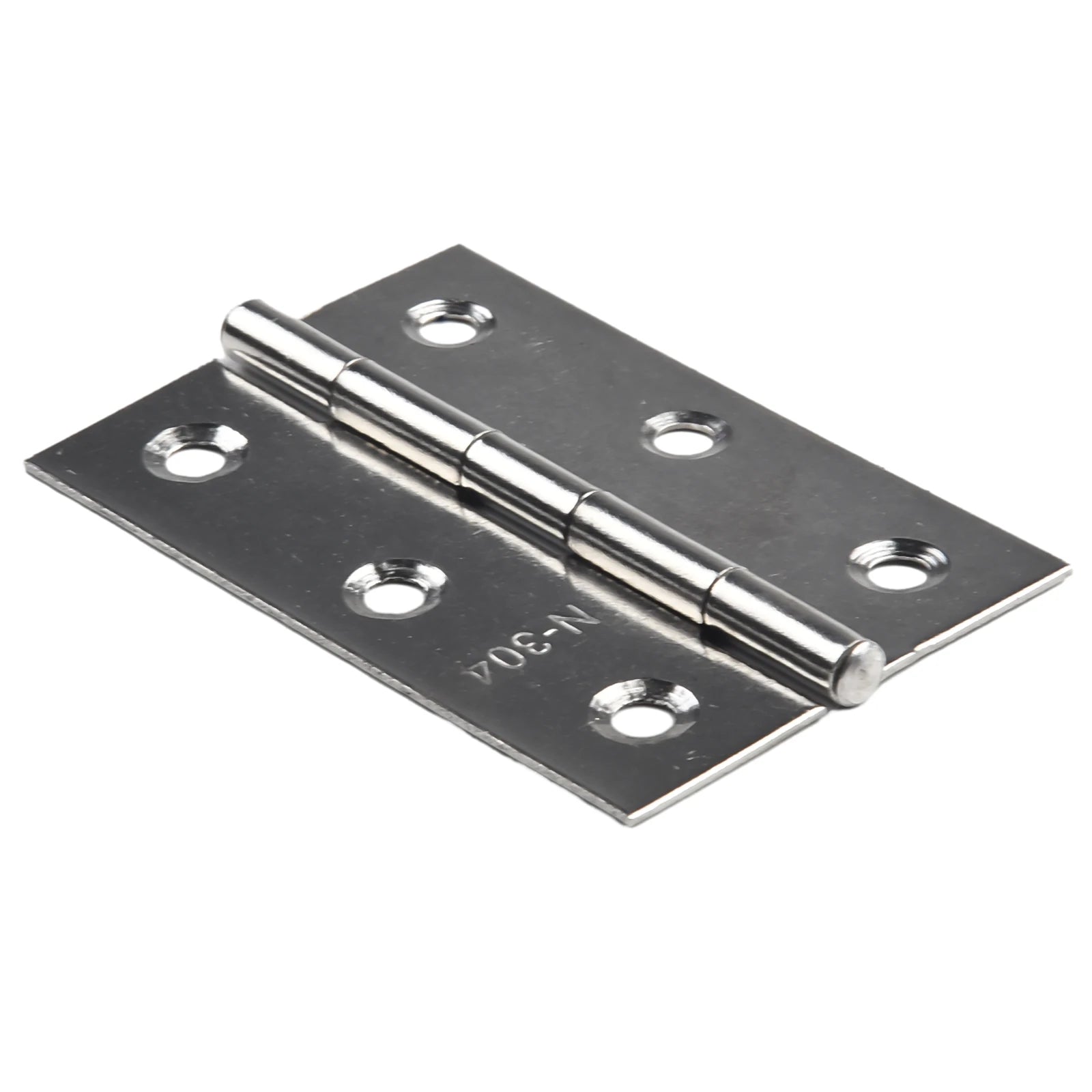 10PCS 3inch Door Hinge Stainless Steel Flat Hinges Window Cabinet Hinges Door Connector Bookcase Wooden Box Furniture Hardware