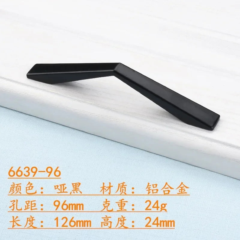 Black Handles for Furniture Cabinet Knobs and Handles Kitchen Handle Drawer Knobs Cabinet Pulls Cupboard Handles Knobs