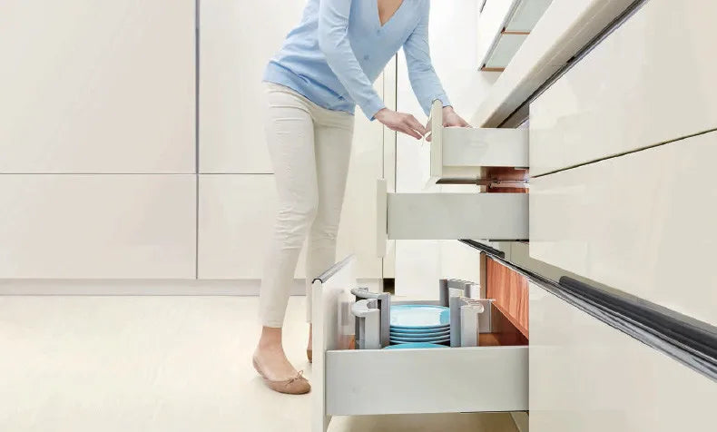 Furniture Drawer Slide Contact Bounce Free Handle Guide Rail Support