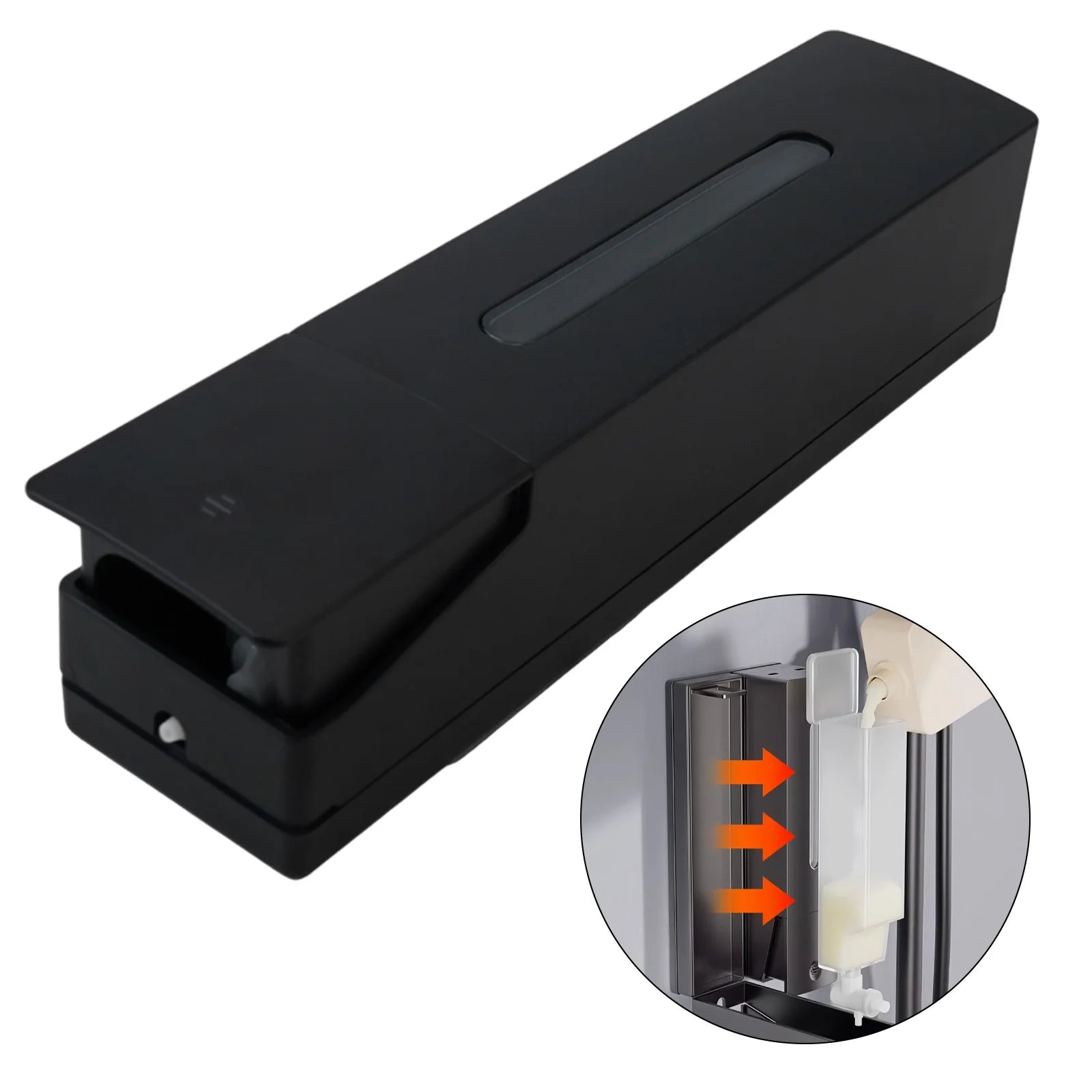 Bathroom Organization Bathroom Dispenser 265x135x65mm Easy Installation Method Upgraded Anti-slip Button Public Place Use