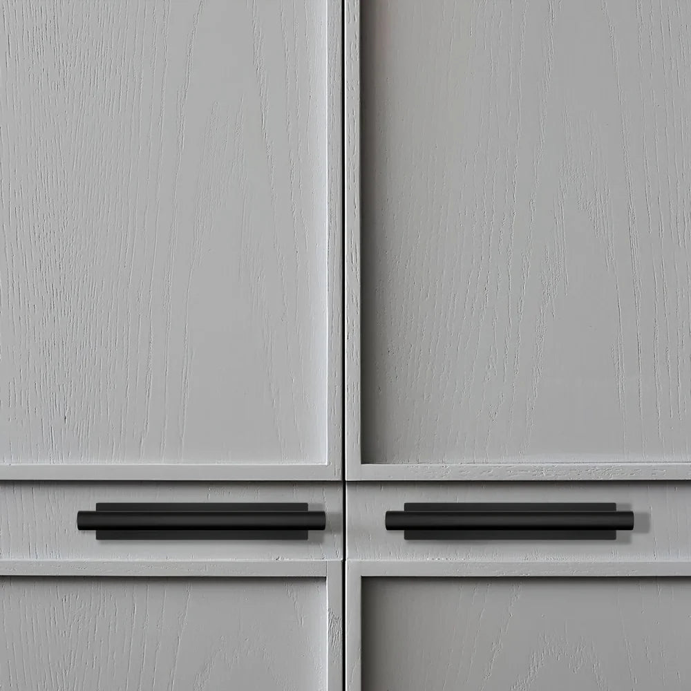 Modern Self-Adhesive Plastic Door Handles, Sliding Doors, Easy-Paste Installation, Door Handles for Cabinets