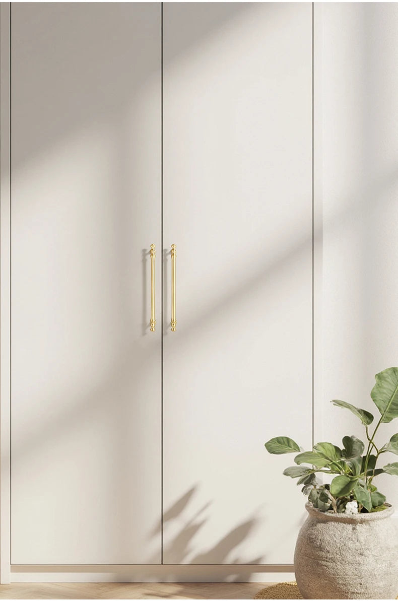 Furniture handles for kitchen cabinets, dressing table drawers, and wardrobes, durable and suitable for home decoration