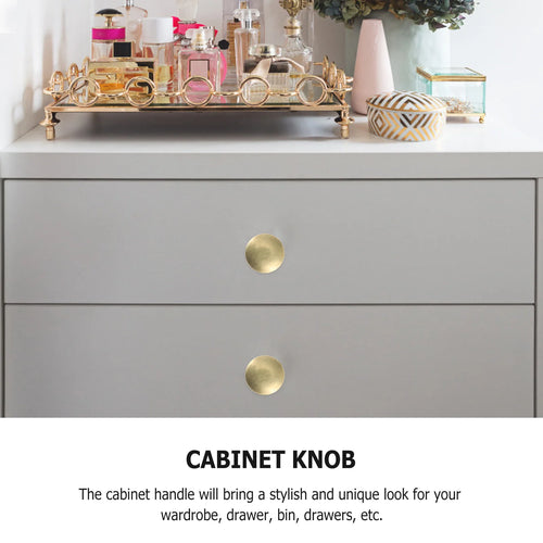 12Pcs Kitchen Cabinet Handles Brass Drawer Small Knobs Door Cupboard Wardrobe Drawer Door Knobs Cupboard Cabinet Pull Handles