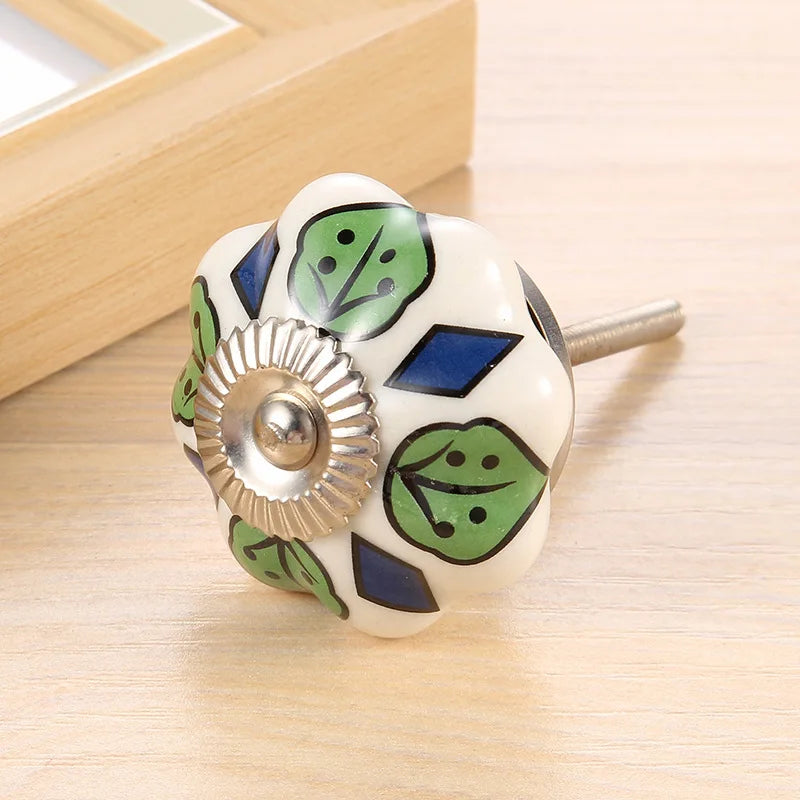 Modern Minimalist Furniture Drawer Cabinet Door Handle, European and American Style Ceramic Handle, High-quality