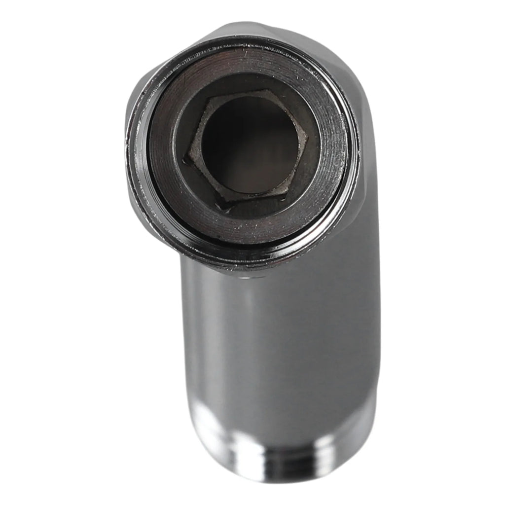 Bathroom Upgrade Chrome Hand Shower Connector Easy Install Shower Head Connector Stainless Steel Hassle-Free Setup