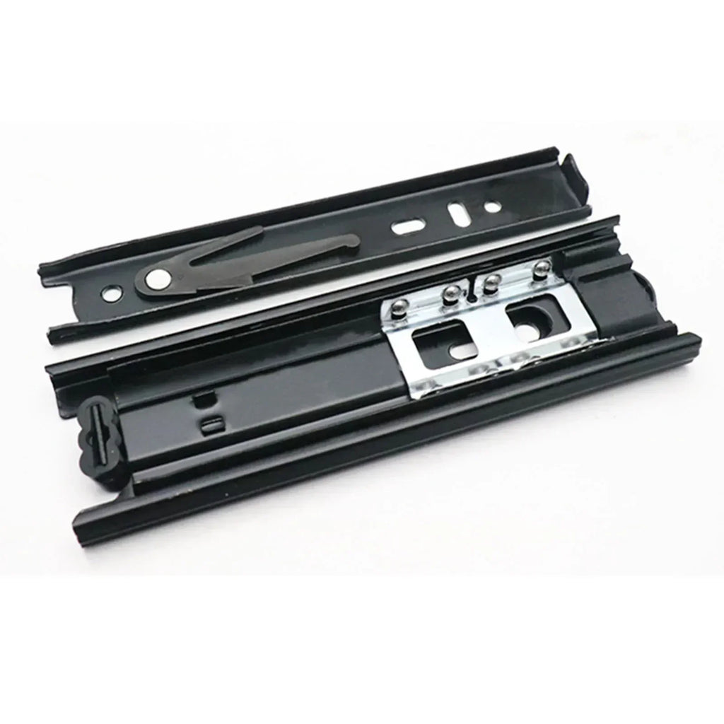 2pcs Mini Slide 5/6/8 Inch Ultra Short Slides Triple Fold Rail Slides Furniture Hardware Cabinets Rails For All Kinds Of Drawers