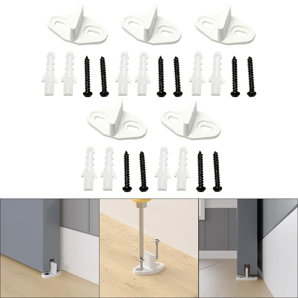 Sliding Barn Door Floor Guide Ajustable Clip Bottom Track Guide Hardware  Provides A Reliable Solution For Keeping The Barn Door