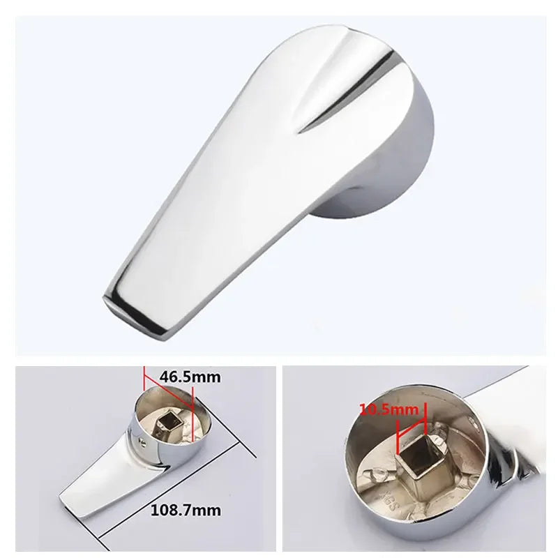 Bathroom Hot and Cold Faucet Basin Faucet Handle Accessories Handle Accessory Kitchen Sink Shower Handle Accessory