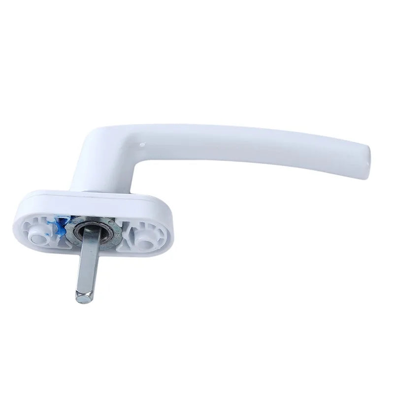 Aluminum Alloy Window Handles Universal Door Handle Key Locking For Double Glazing White Door （Only handle Turning）With screws