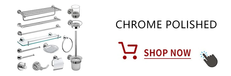Bathroom Accessories Towel Rack Shelf Bar Roll Paper Holder With Cover Hand Towel Bar Holder Robe Hook Toilet Brush Holder Black