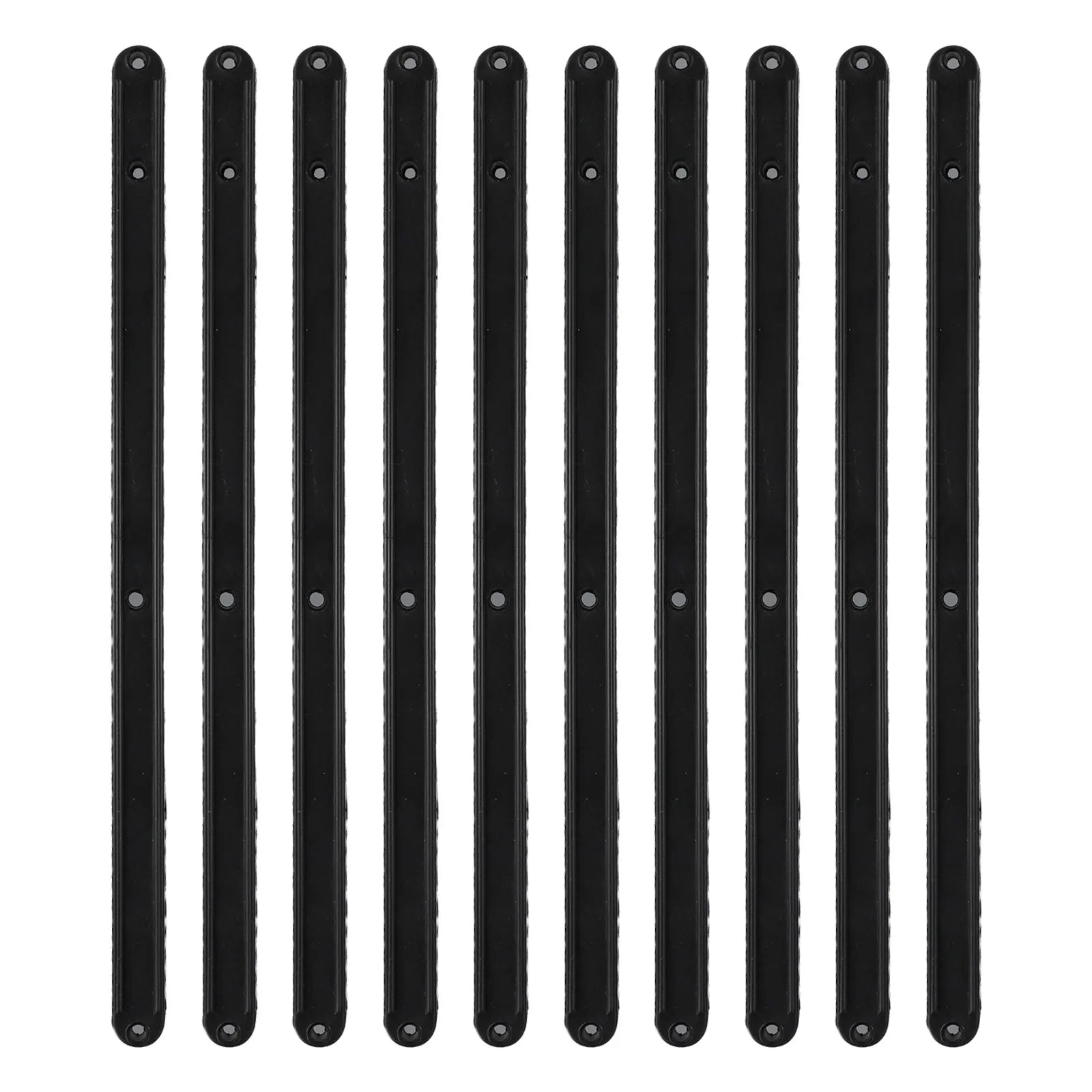 10 Pieces Plastic Drawer Slides Replacement Draw Runners 180 235 298mm Suitable for Drawers and Cabinet Grooves