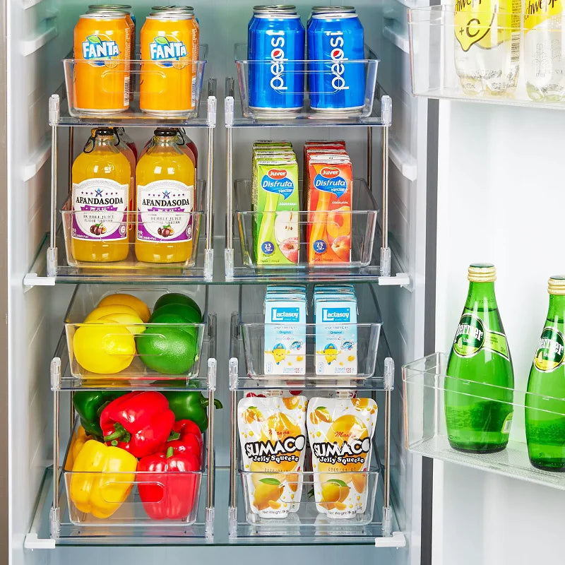 2/3 Layer Under Sink Storage Organizer Multipurpse Rack Countertop Cabinet Under Sink Storage Rack Bathroom Kitchen Organizer