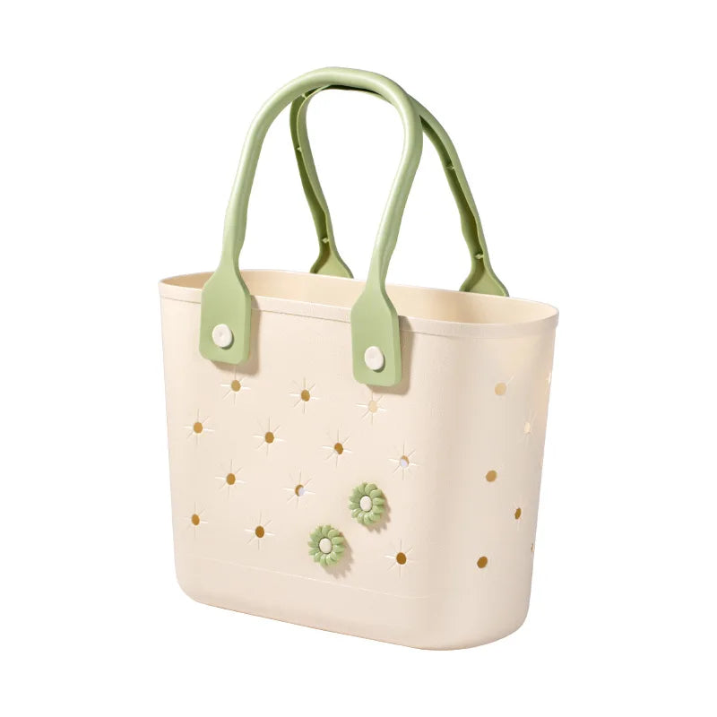 Bathroom storage basket, toiletries bath basket, shower basket, bathroom hollow out hand-held shower basket
