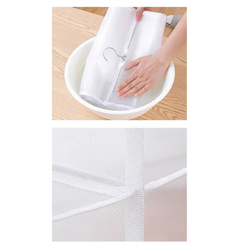 Hanging Handbag Organizer Wardrobe Closet Transparent Storage Bag Door Wall Clear Sundry Shoe Bag Hanger Pouch Accessories Stuff