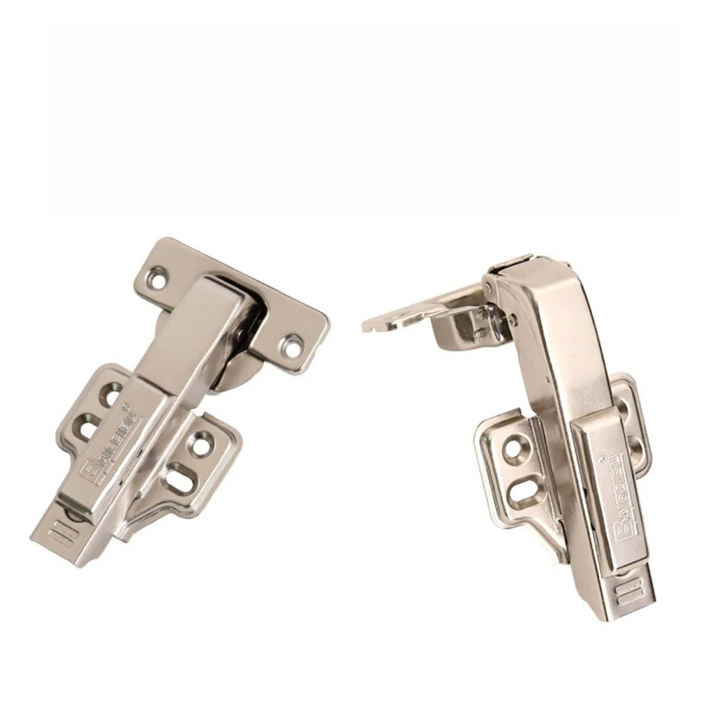 2Pcs 90 Degree Hydraulic Hinge 180 Degree Detachable Kitchen Cabinet Wardrobe Door Soft Closing Hinges Furniture Parts Hardware