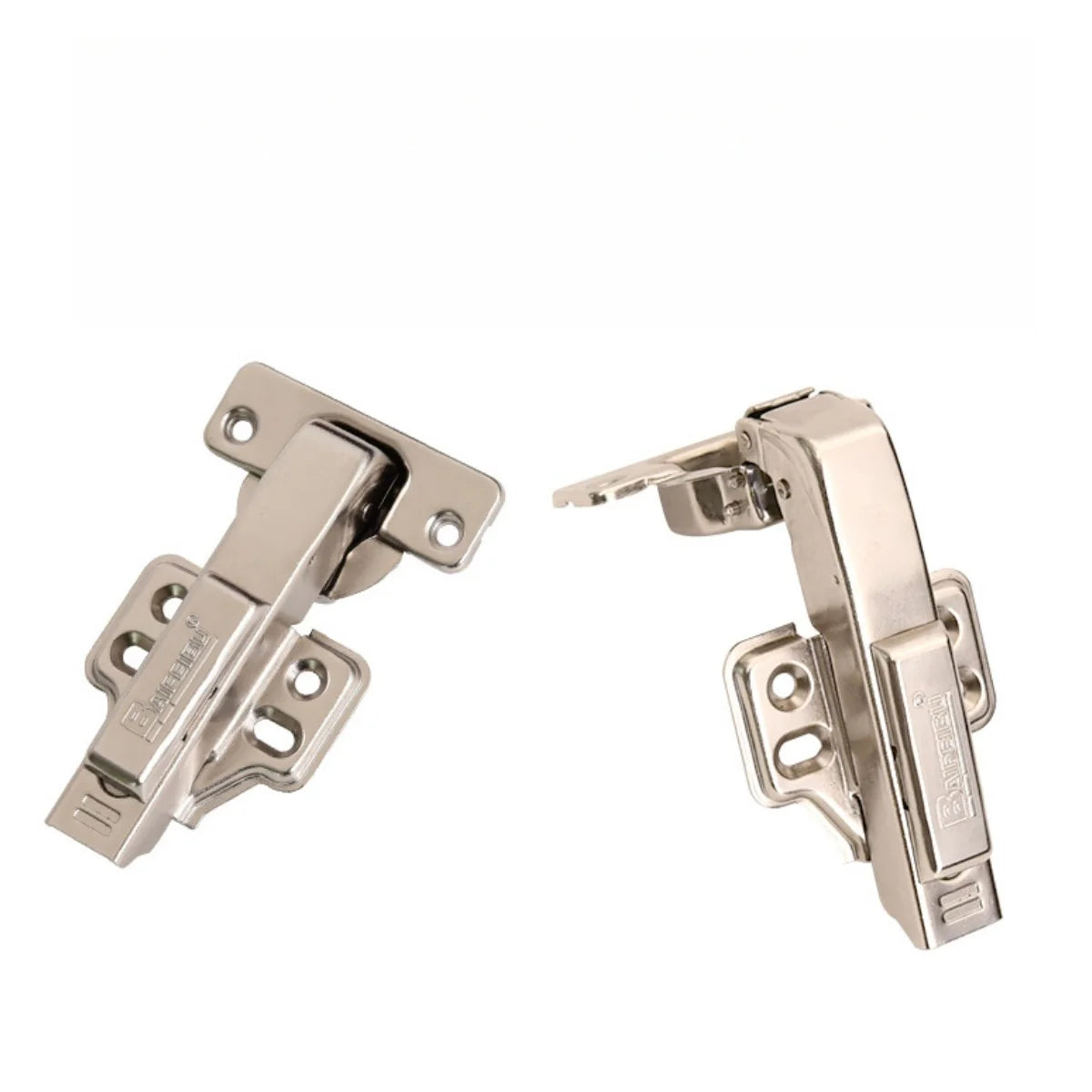 2Pcs 90 Degree Hydraulic Hinge 180 Degree Detachable Kitchen Cabinet Wardrobe Door Soft Closing Hinges Furniture Parts Hardware