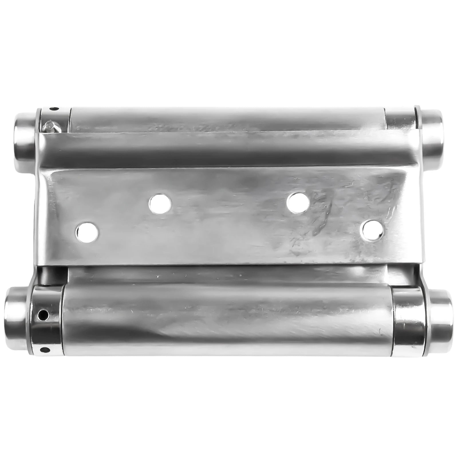 Double Spring Hinge Two-Way Free Door Hinge Stainless Steel  Automatic Door Closing Garage Door Hinges Fence Dedicated Hardware