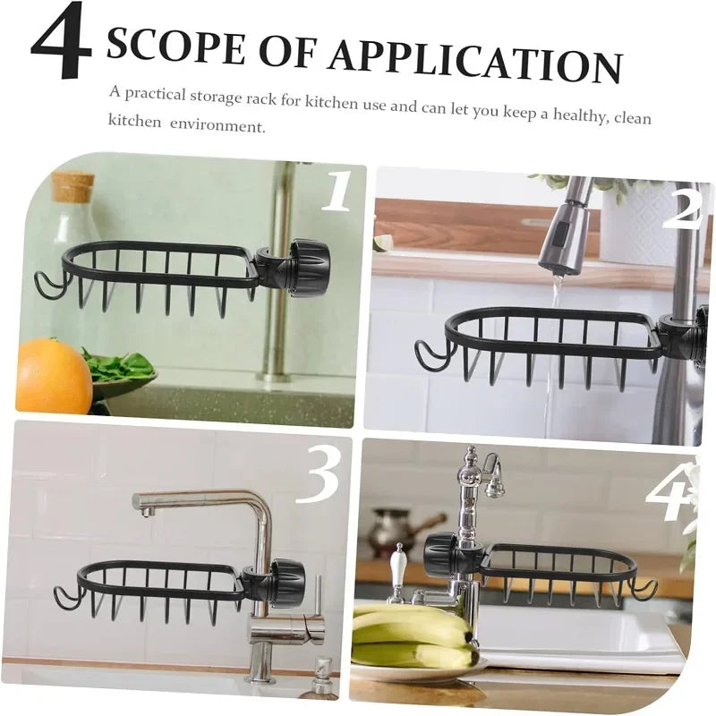 Bathroom Faucet Storage Rack Shower Soap Holder Bathroom Organization Shower Shelves Bathroom Accessories