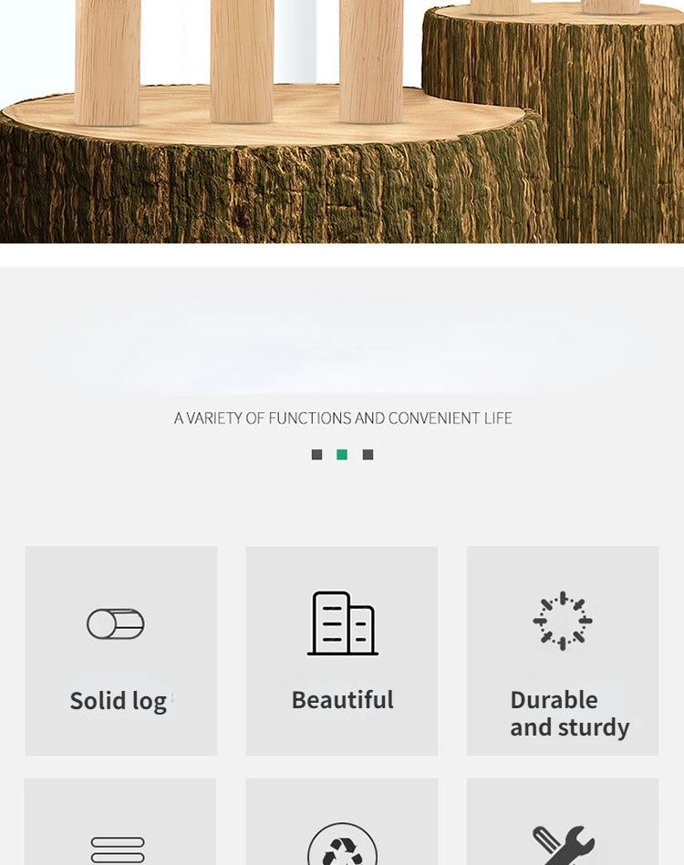 Cabinet Doors Cabinets Drawers Solid Wood Handles Minimalist Beech Wood Walnut Wood Wardrobe Wooden Furniture Handles