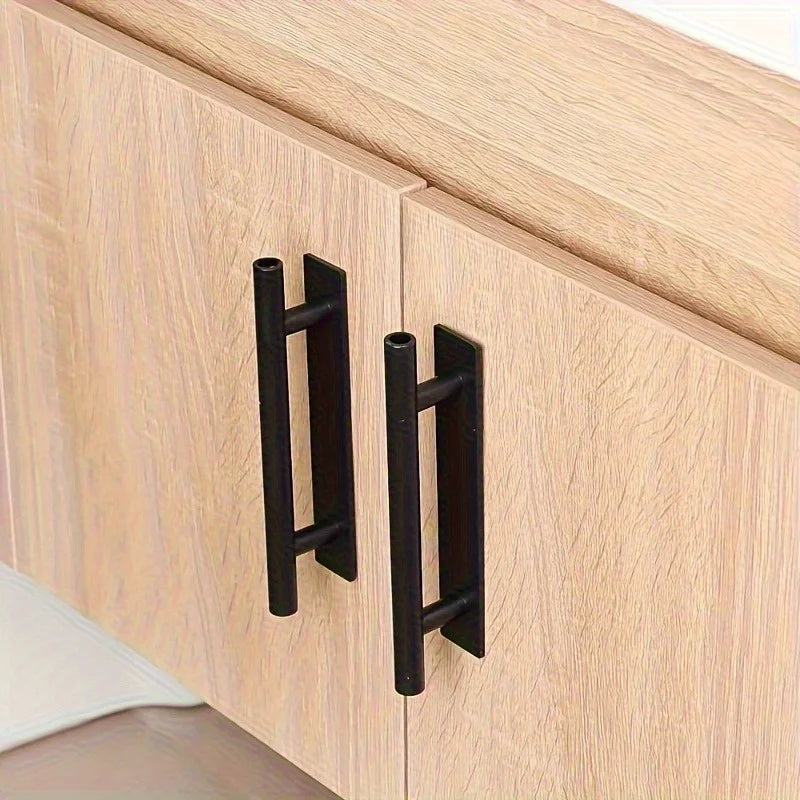 Modern Self-Adhesive Plastic Door Handles, Sliding Doors, Easy-Paste Installation, Door Handles for Cabinets