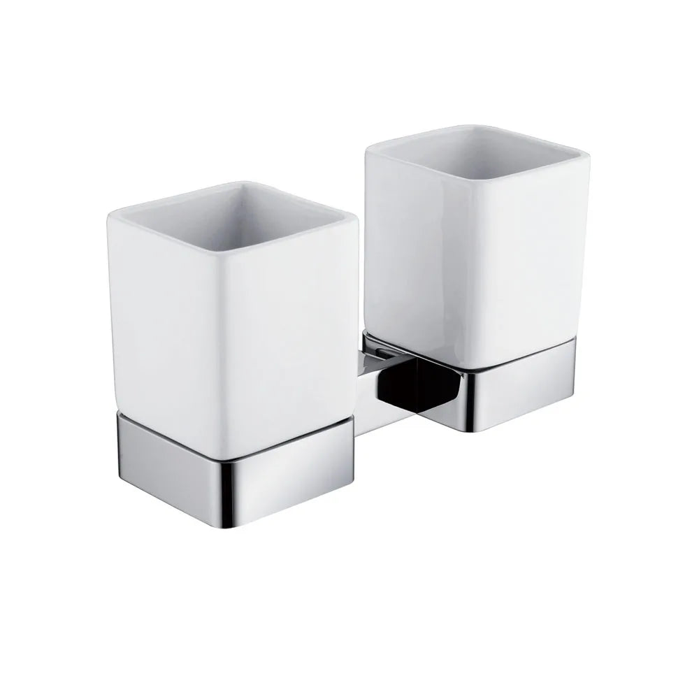 Aluminum Bathroom Accessories Sets Roll Paper Holder Toilet Brush Holder Ceramic Holder Towel Bar Towel Holder Robe Hook Anodize