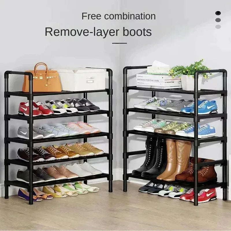 1 Pc Shoe Rack Metal Shoe Rack Footwear Shoe Rack Home Furniture Living Room Shoe Storage Rack