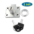 Drawer lock with key, used for bedside tables, wardrobes, office and household furniture locks