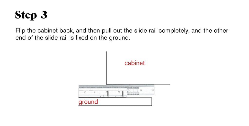 1Pcs Bottom Mount Heavy Duty Drawer Slides 260 LB Load Capacity Full Extension Ball Bearing Cabinet Hidden Stair Rail 400-900mm