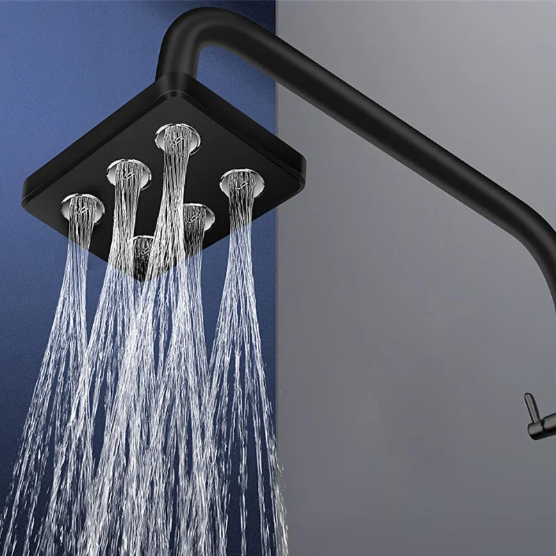 Upgrade Your Bathroom with this Supercharged Wall-Mounted Shower Head! bathroom accessories, shower head