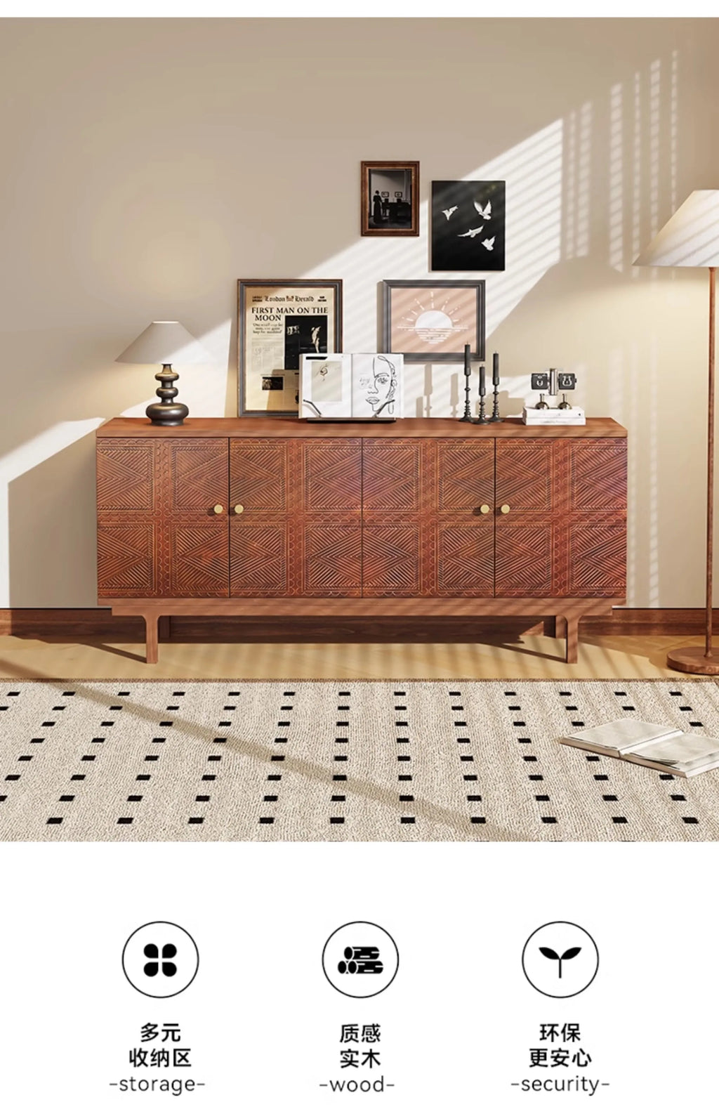 Trendy Unique Living Room Cabinets Cool Metal Handles Modern Nordic Living Room Cabinets Simple Glam Szafka Vintage Furniture