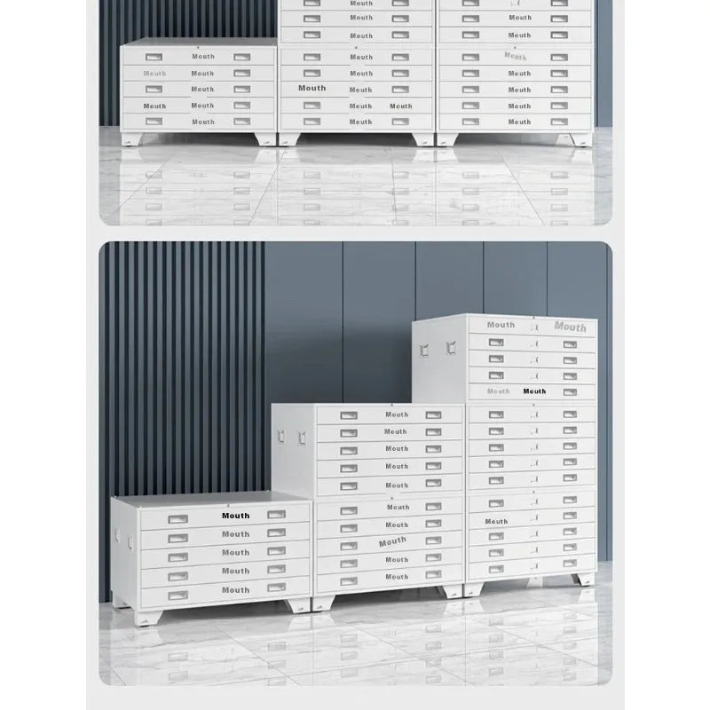 5 Drawers Map Display Drawing Cabinets Metal Drawers Steel Filing Cabinet Flat Map Cabinet Customized