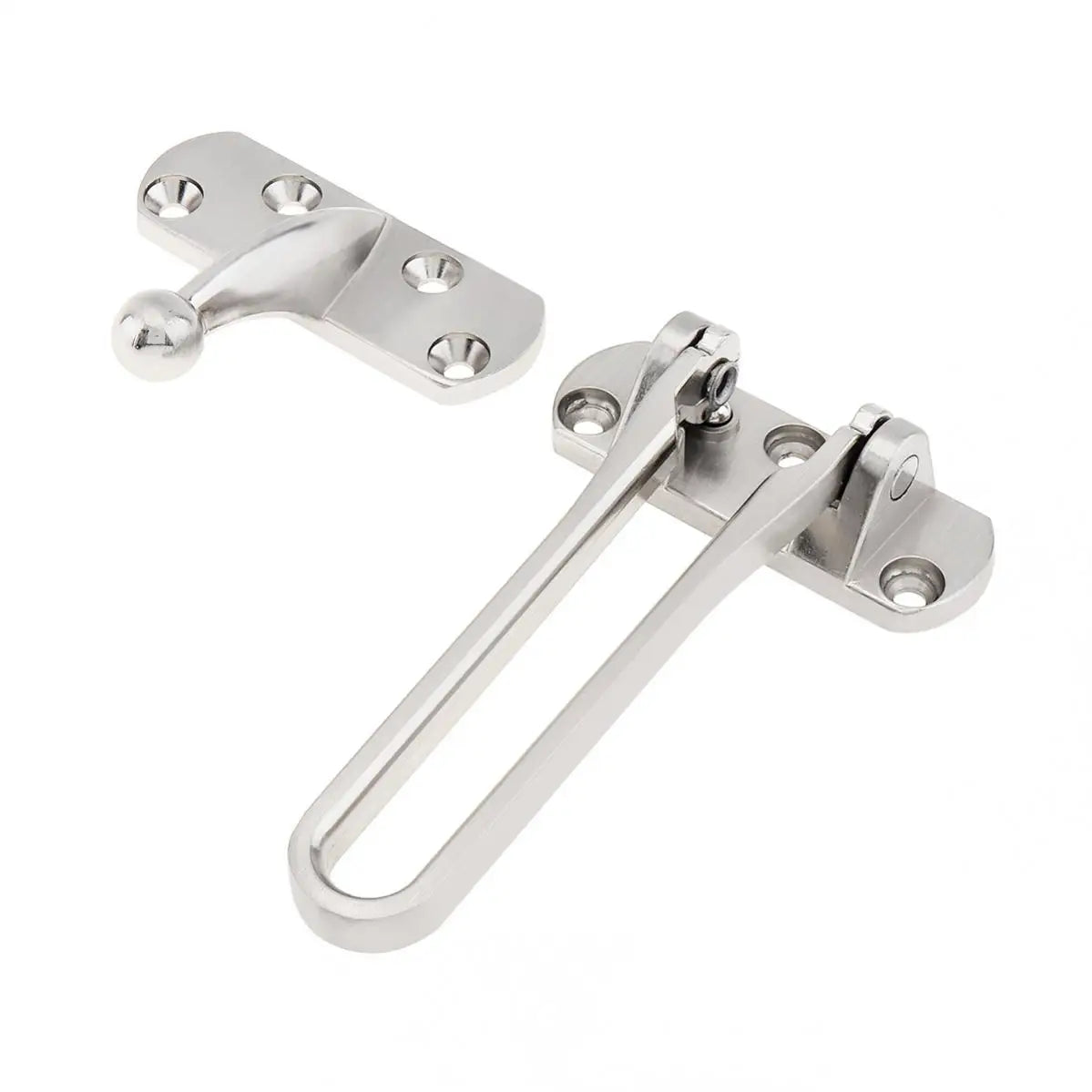 Door Bolt Home Anti-theft Room Door Bar Door Lock Latch for Home &amp,Hotel Security Door Chain Lock U Swing Front Door